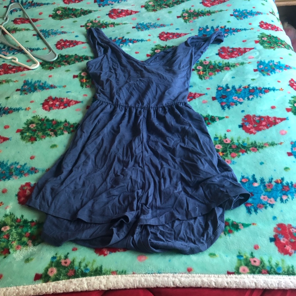 Medium blue romper